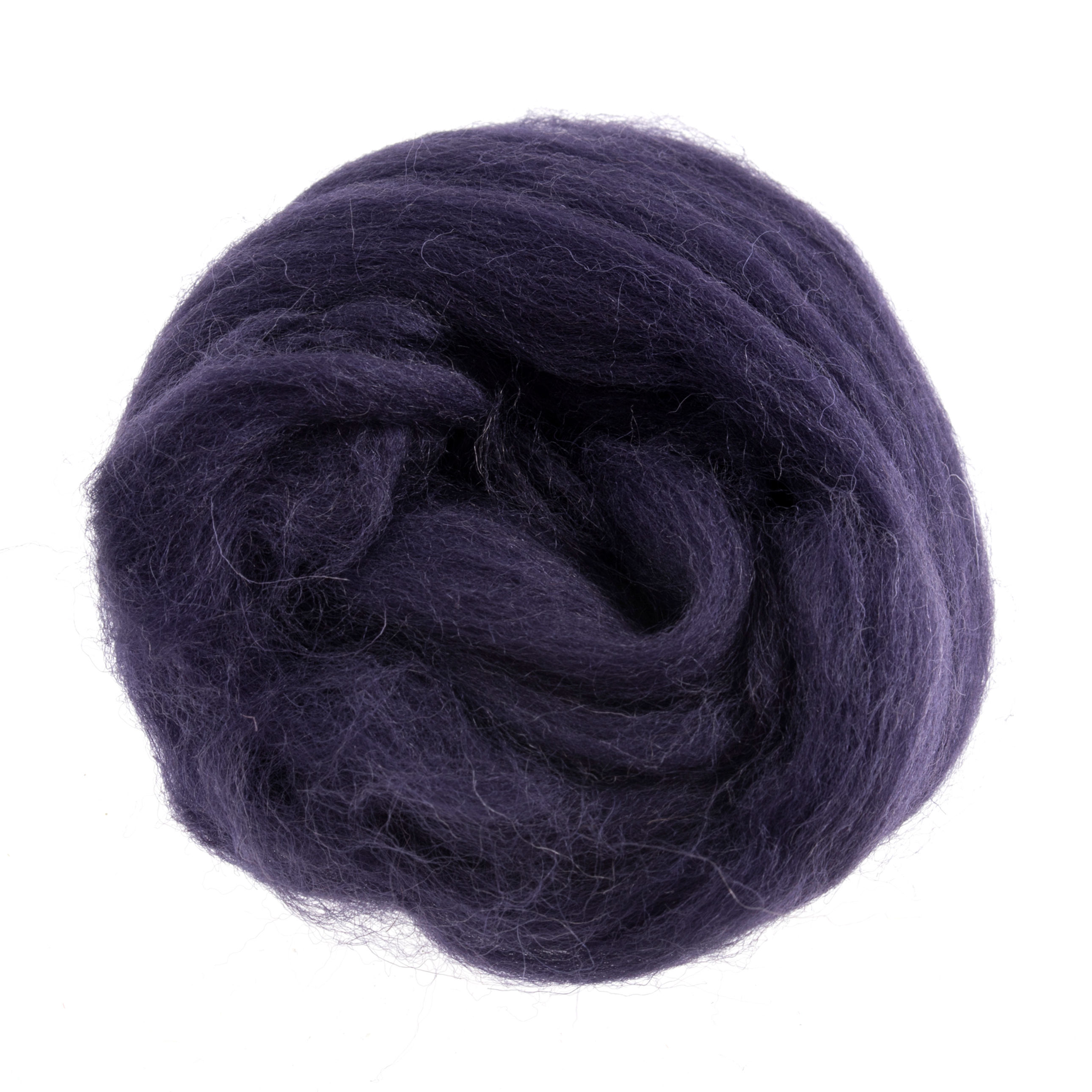 Needle Felting Roving Wool 10g Plum