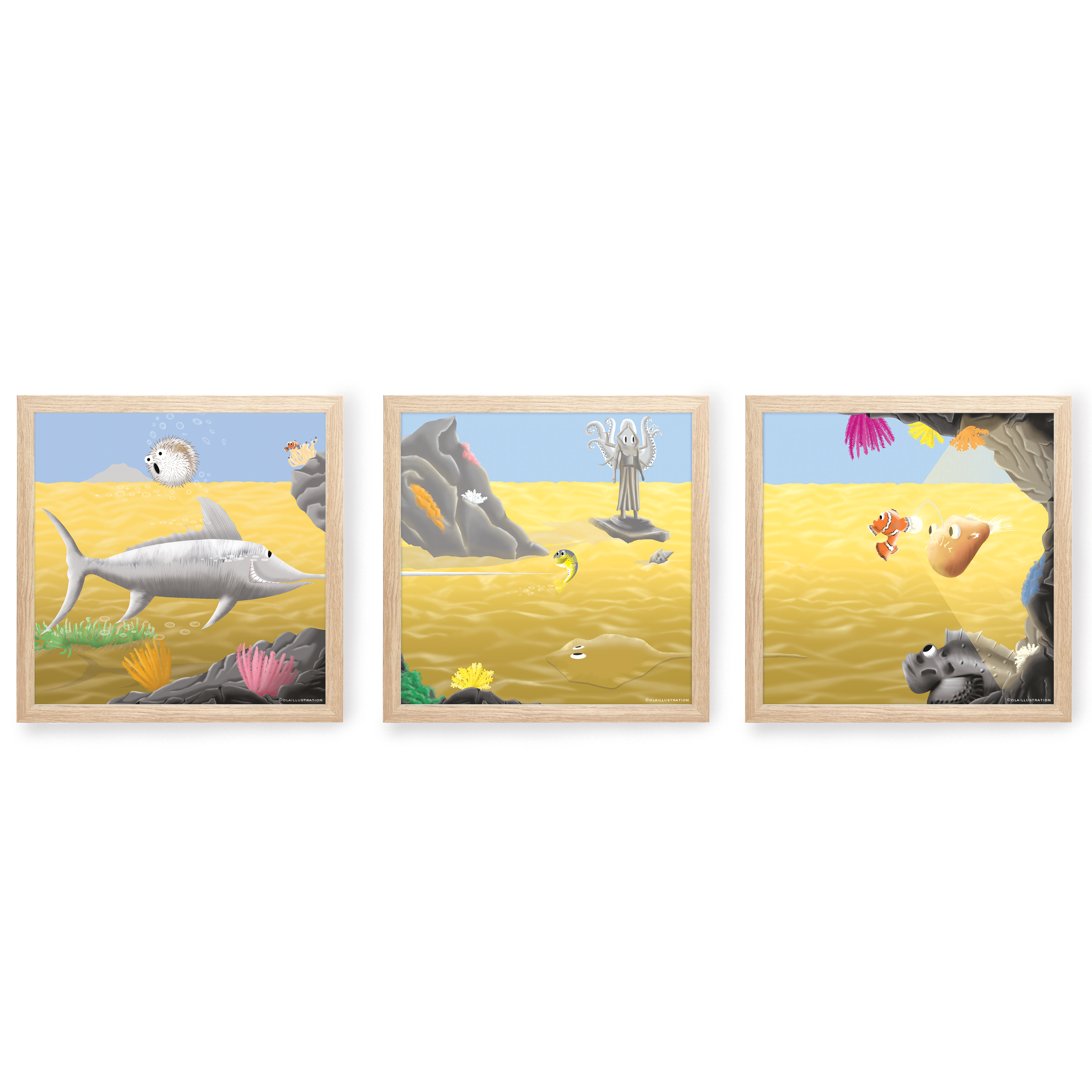 Triptyque - Partie de cache-cache