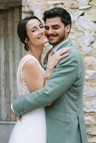 Mariée au style raffiné dans un domaine d'exception en Provence