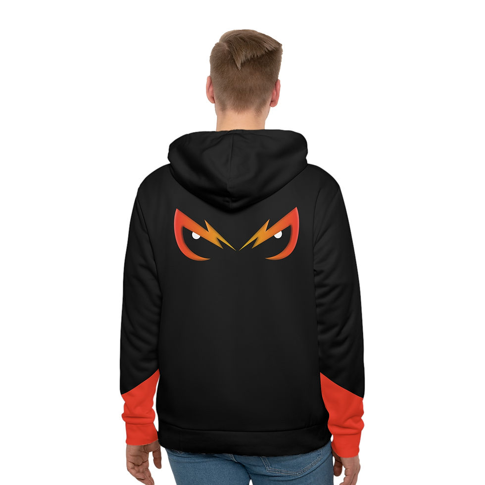 Thumbnail: Batters Eye Mens Bombers Hoodie (logo) 