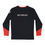 Thumbnail: Batters Eye Long Sleeve Bombers Athletic Shirt (Eyes) - Black