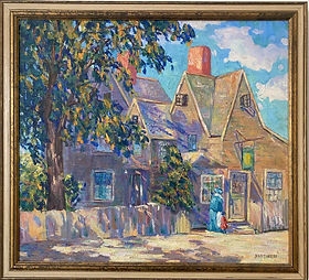 The House of Seven Gables (a painting by NanSheets)