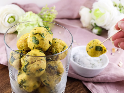 Kartoffel-Spinat Bällchen