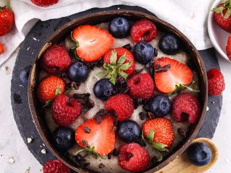 vanilla protein oatmeal / Vanille Protein Porridge