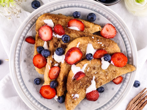 coconut (& sweet potato) French Toast
