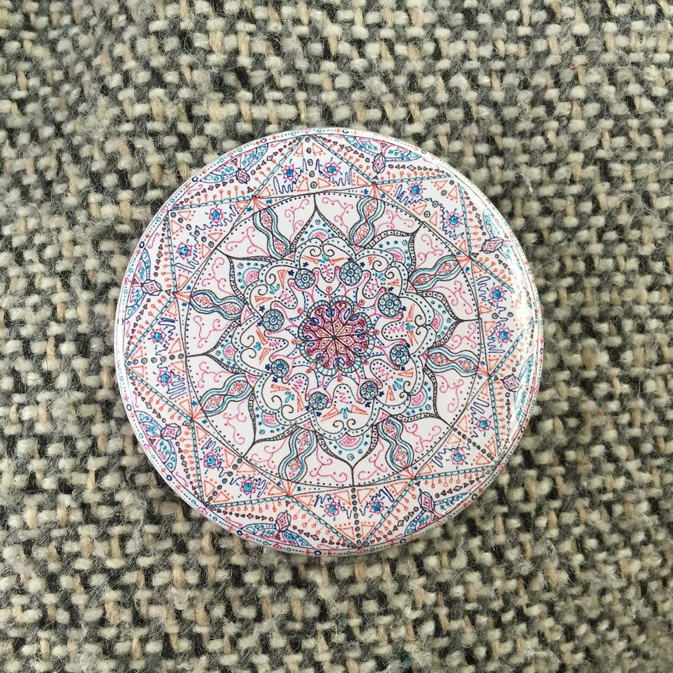 Miniature : Badge Mandalâme "L'Unique"
