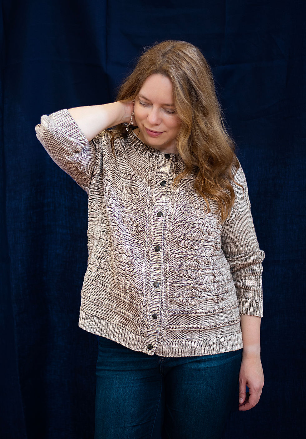 Thumbnail: Deira Cardigan PDF pattern