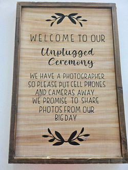 Unplugged Ceremony