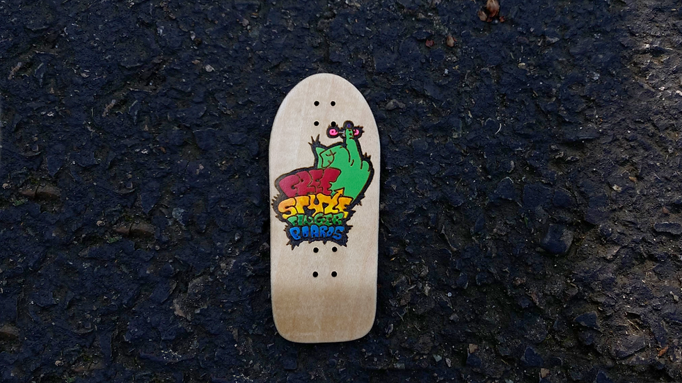 Thumbnail: Freestyle X Stinkefingaz Fingerboard - Oldschool Shape