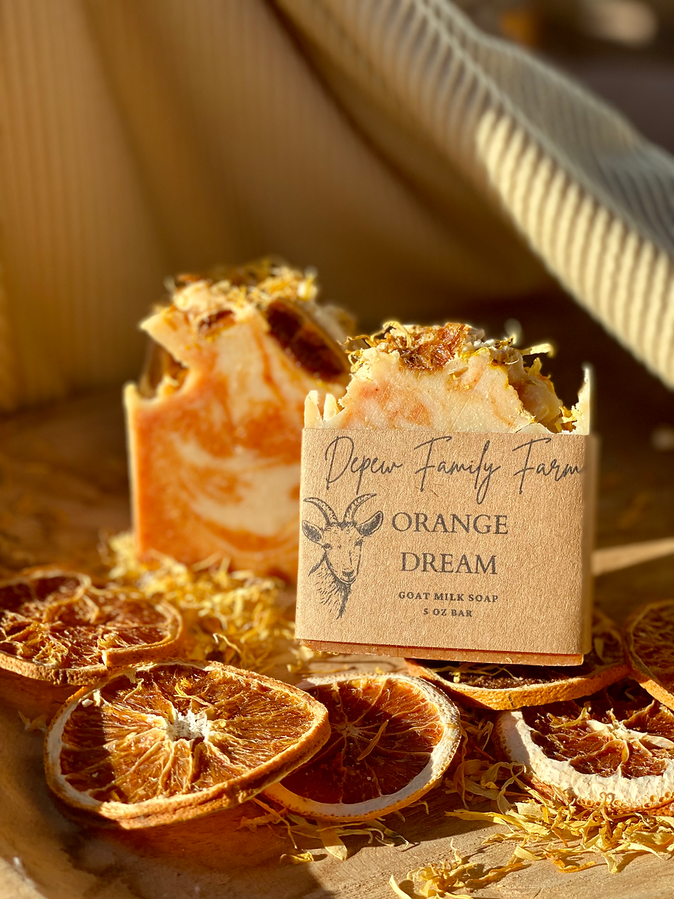 Thumbnail: Orange Dream Goat Milk Soap