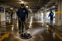 Bear Property Cleaning Parking Garage Pressure Washing Fourth