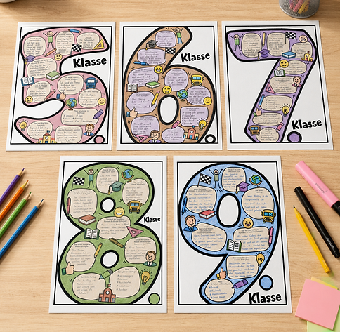 Rückblick zum Schuljahresende für Klasse 5, Klasse 6, Klasse 7, Klasse 8 und Klasse 9