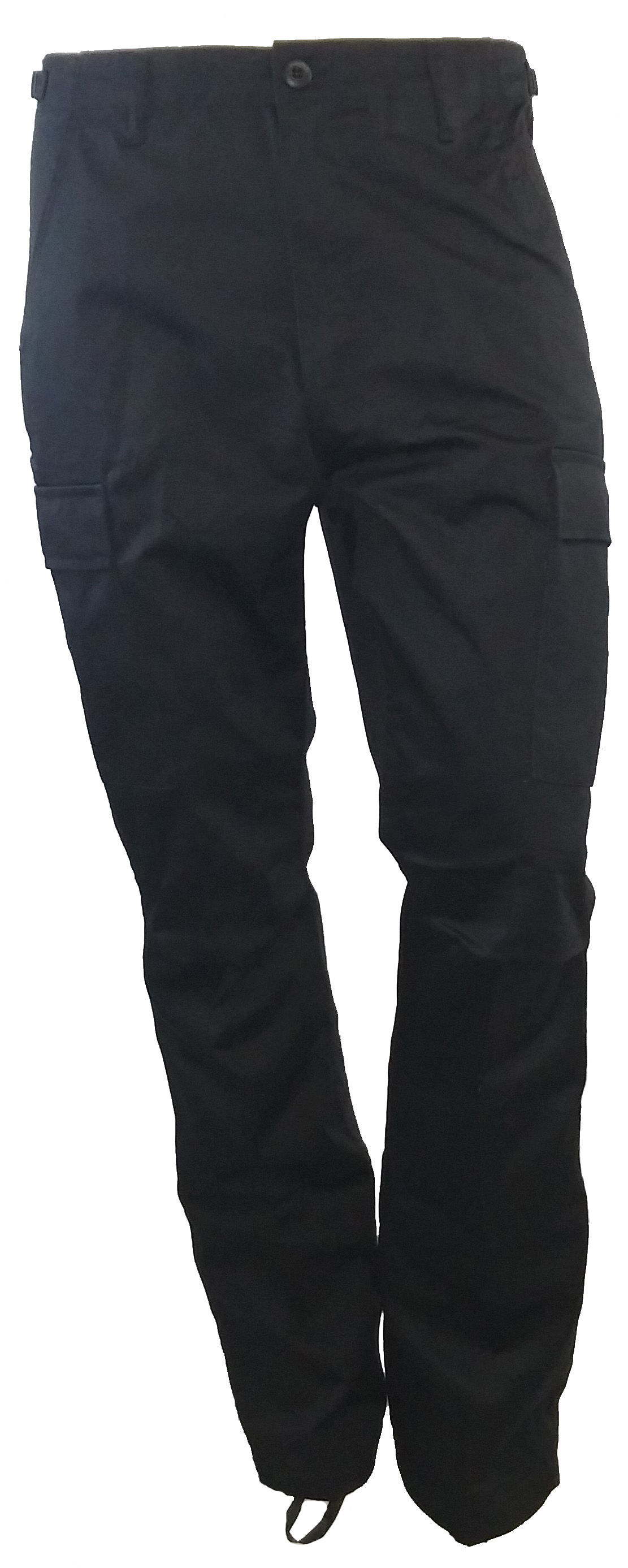 BLACK CARGO PANTS