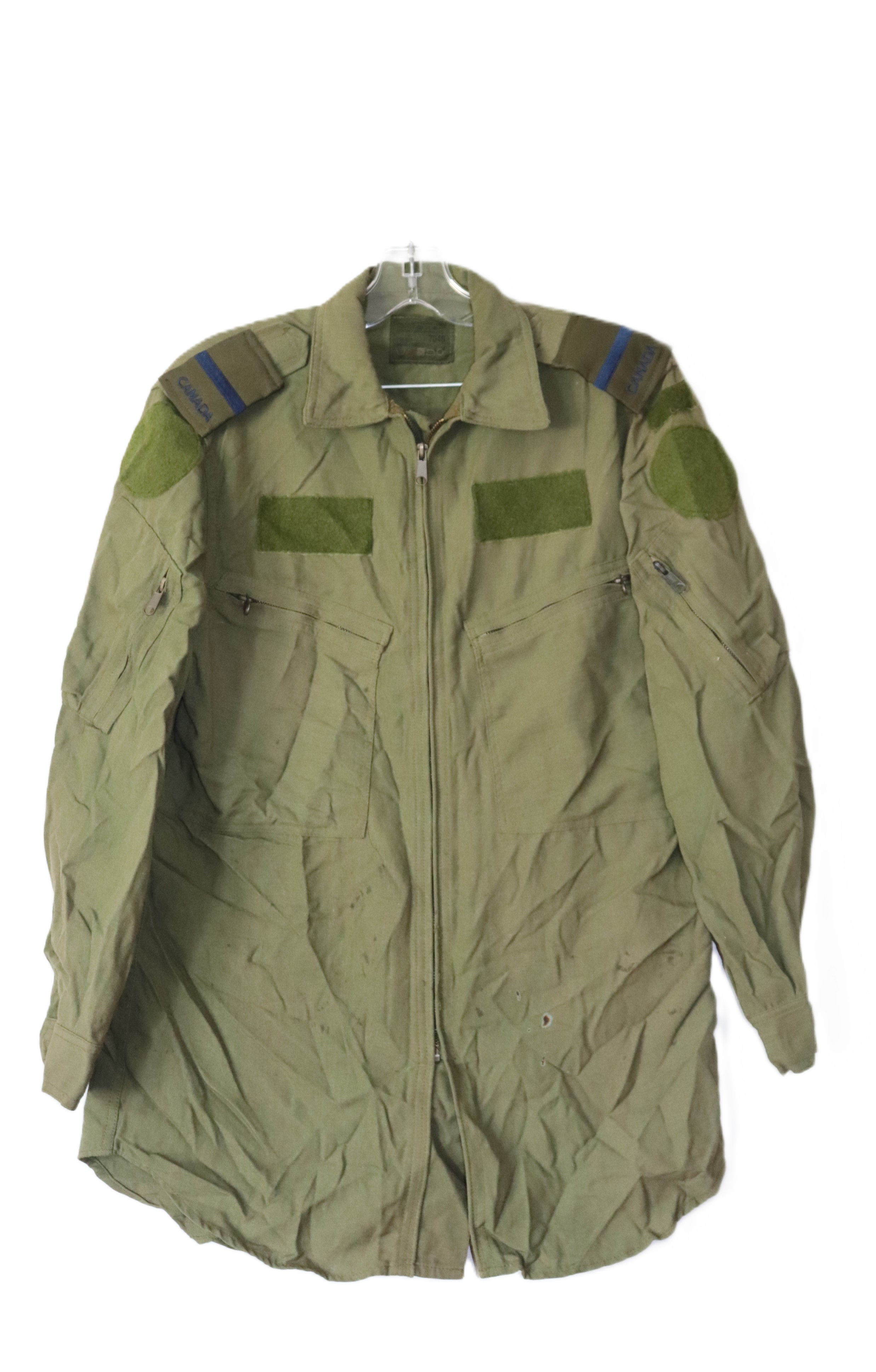 SIZE 7040 ROYAL CANADIAN AIR FORCES GREEN FLYERS SHIRT
