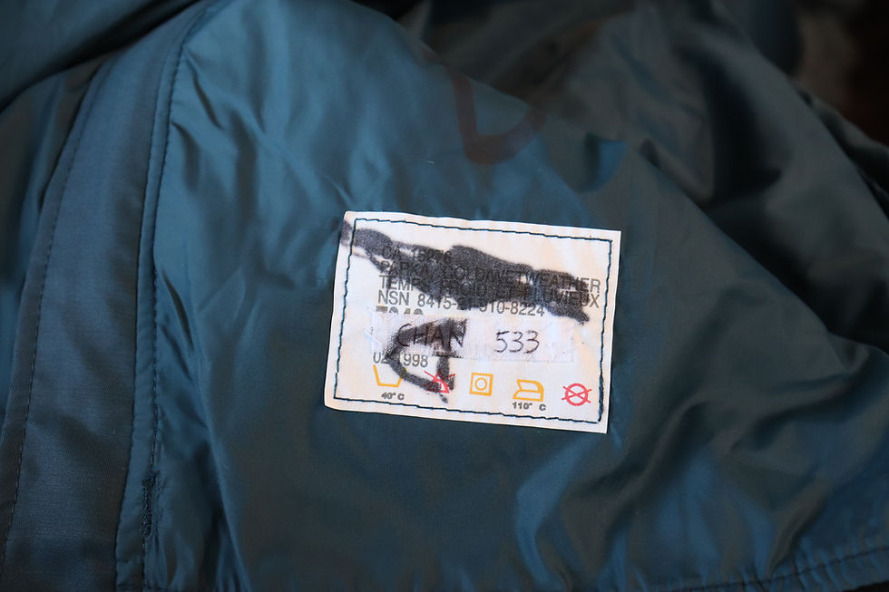 Thumbnail: SIZE 7040 ROYAL CANADIAN AIR FORCE BLUE GORETEX JACKET