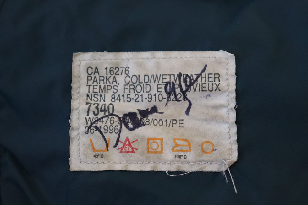 Thumbnail: ROYALSIZE 7340 CANADIAN AIR FORCE BLUE GORE-TEX JACKET