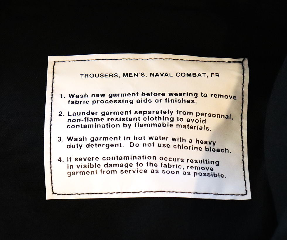Thumbnail: RCN PLEATED MENS FLAME RESISTANT NOMEX COMBAT PANTS