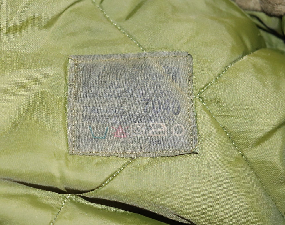 Thumbnail: RCAF COLD WEATHER FLYERS JACKET SIZE 7040