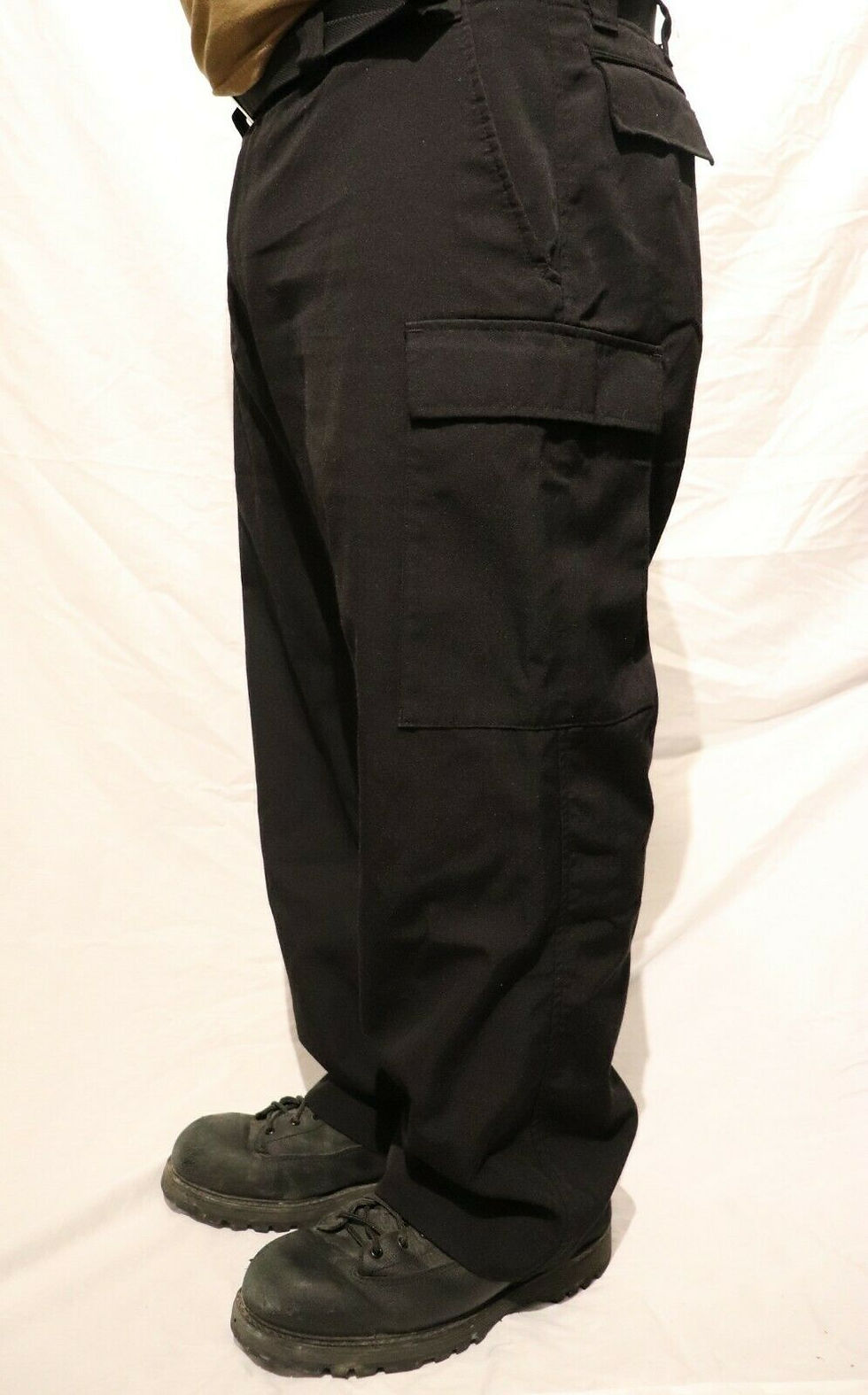 Thumbnail: CANADIAN NAVY MEN'S BLACK NOMEX COMBAT PANTS