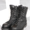 Thumbnail: SIZE 5.5 (225/96) CANADIAN FORCES BLACK GORETEX COMBAT BOOTS