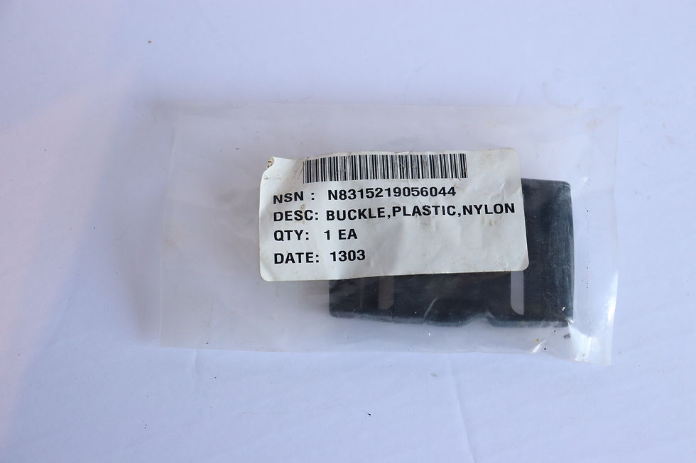 Thumbnail: CANADIAN FORCES BLACK BUCKLE