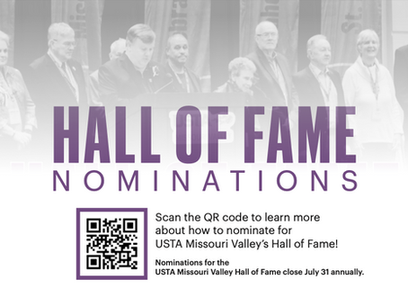 USTA Missouri Valley Hall of Fame Nominations now open