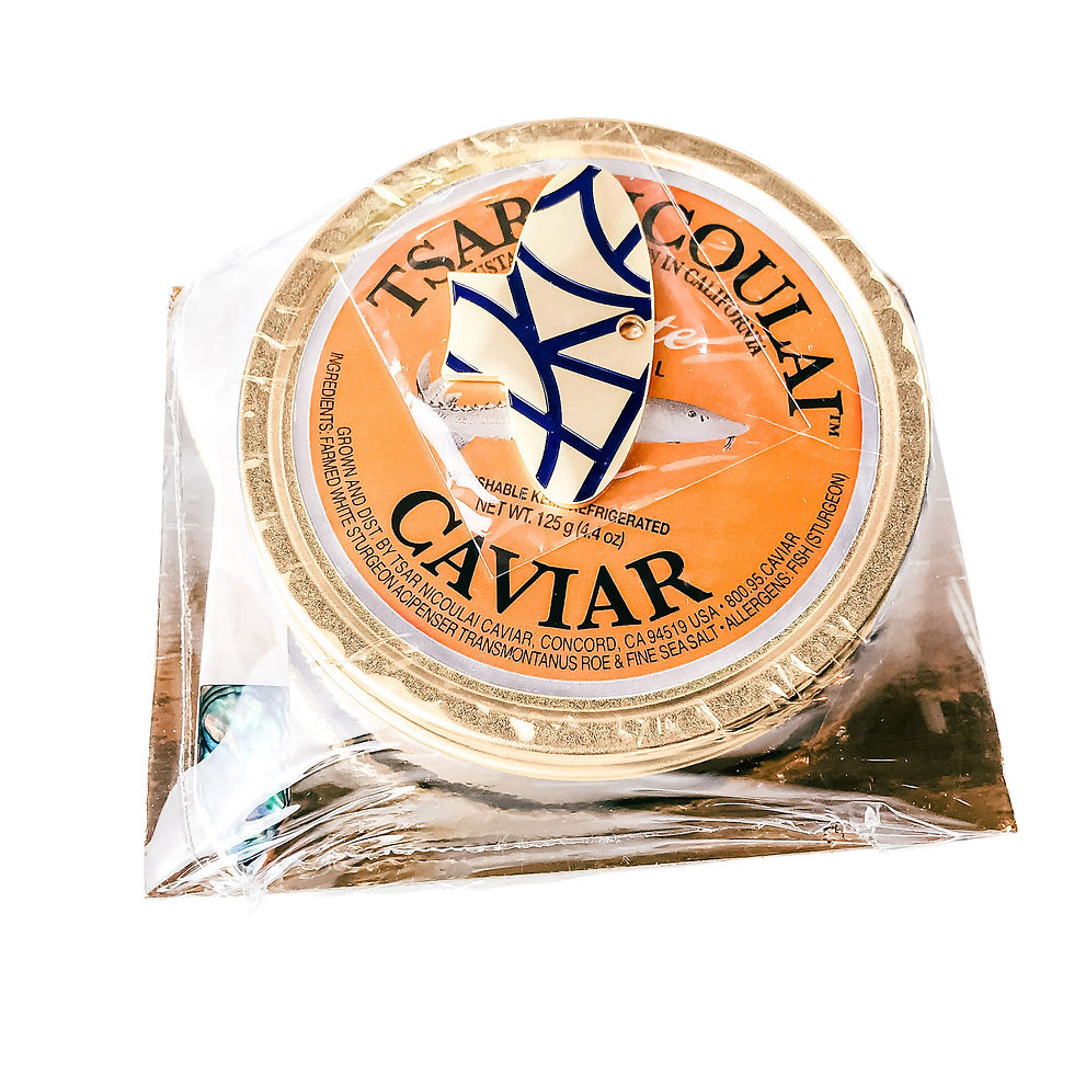 Thumbnail: Tsar Nicoulai Estate White Sturgeon Caviar 4.4 oz