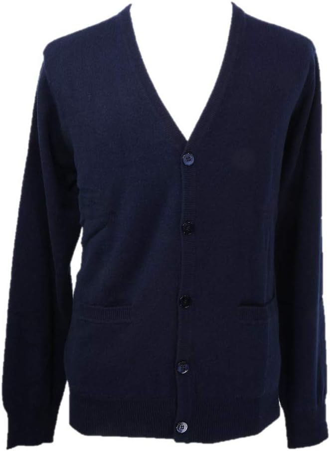 Shephe Men's Cardigan Button Closure Cashmere Sweater