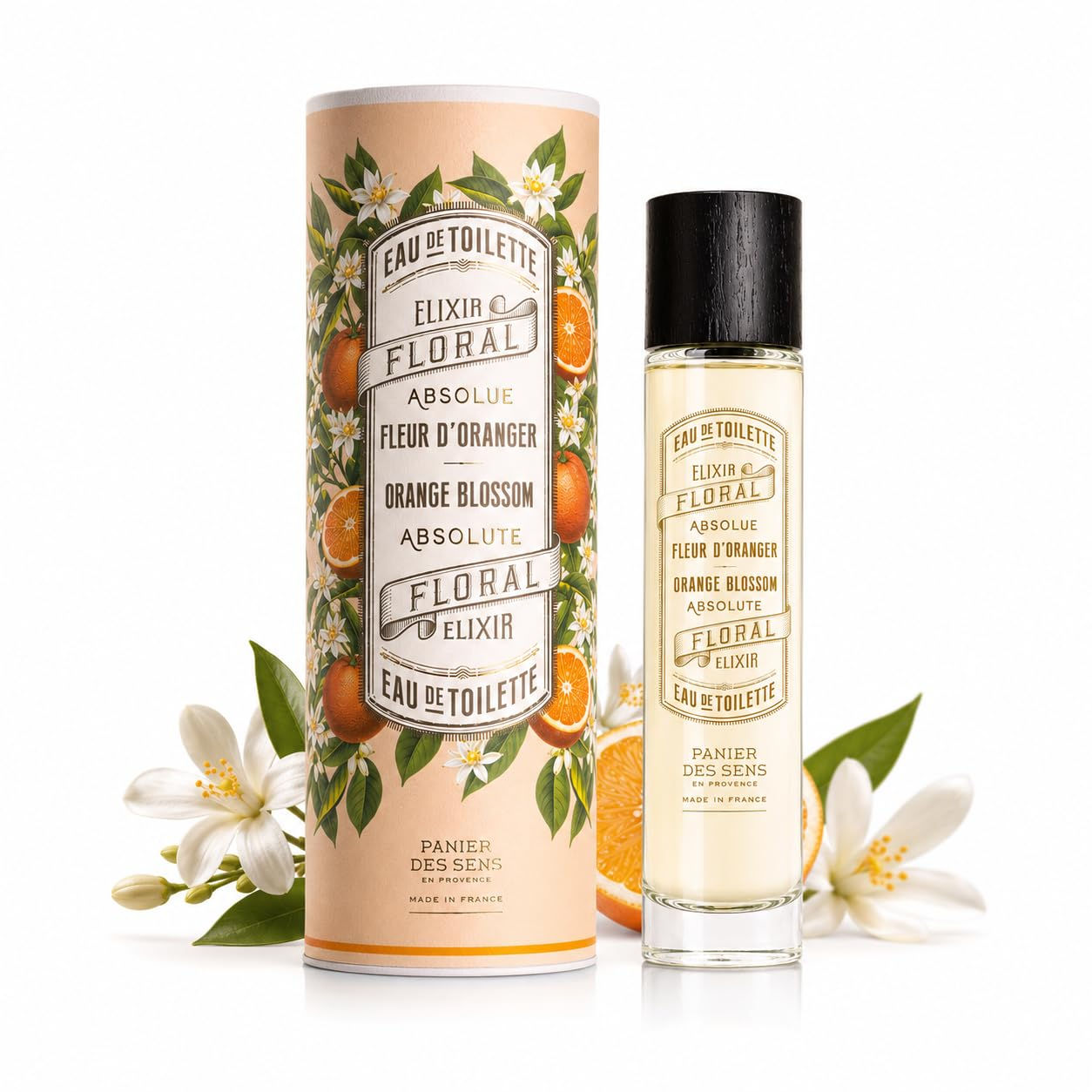 Panier des Sens Orange Blossom Eau de Toilette for Women, 1.7 fl oz | Light Fre
