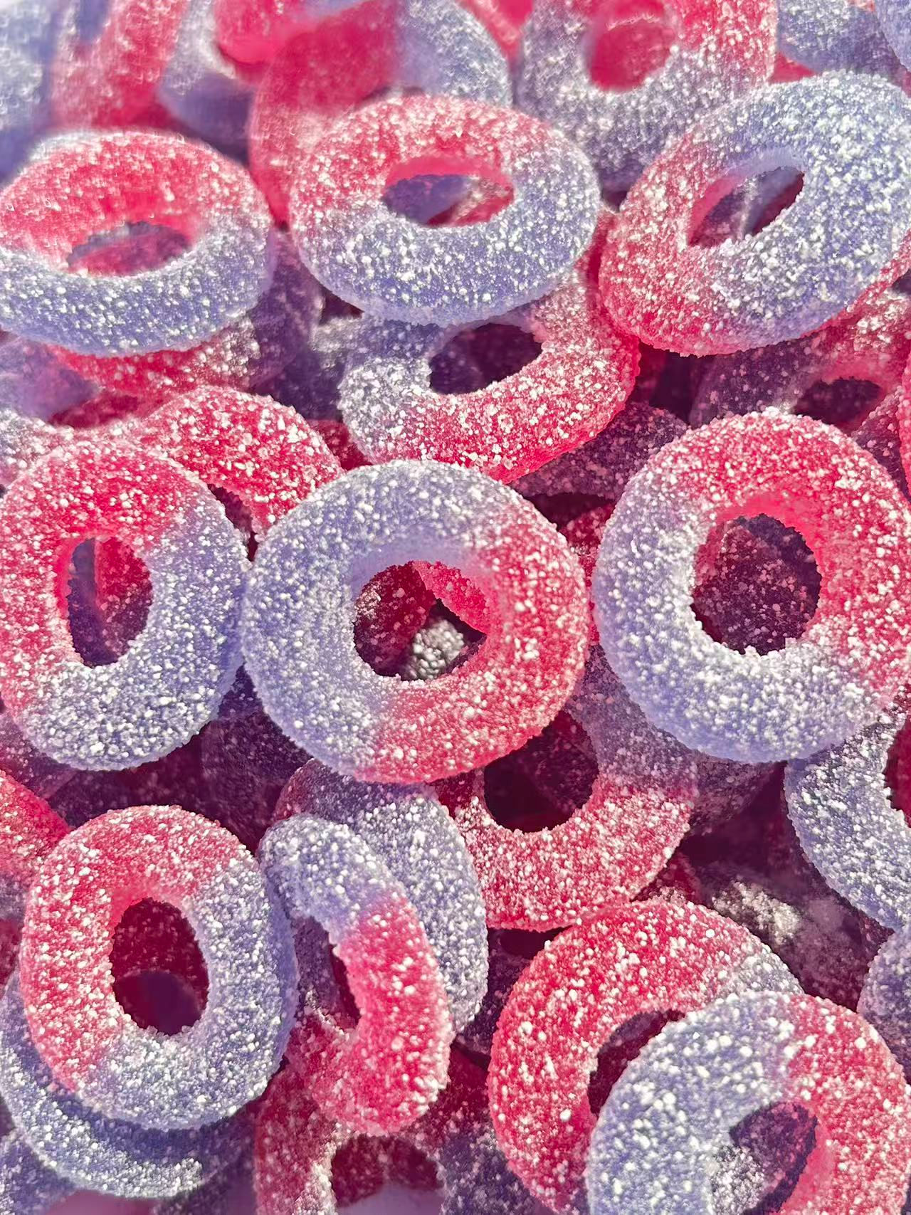 Custom Wholesale Gummy Candy Halal Gelatin Gummies Sour Sweet Bear Worm Fruit S