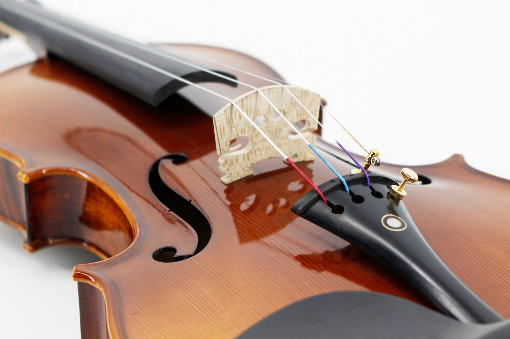 European Material Handmade Flame 4/4 Beginner Student Conservatory Violin