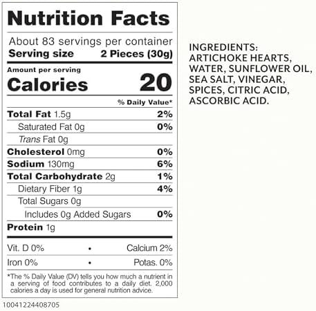 Roland Foods Marinated Quartered Artichoke Hearts, Specialty Imported Food, 5 L