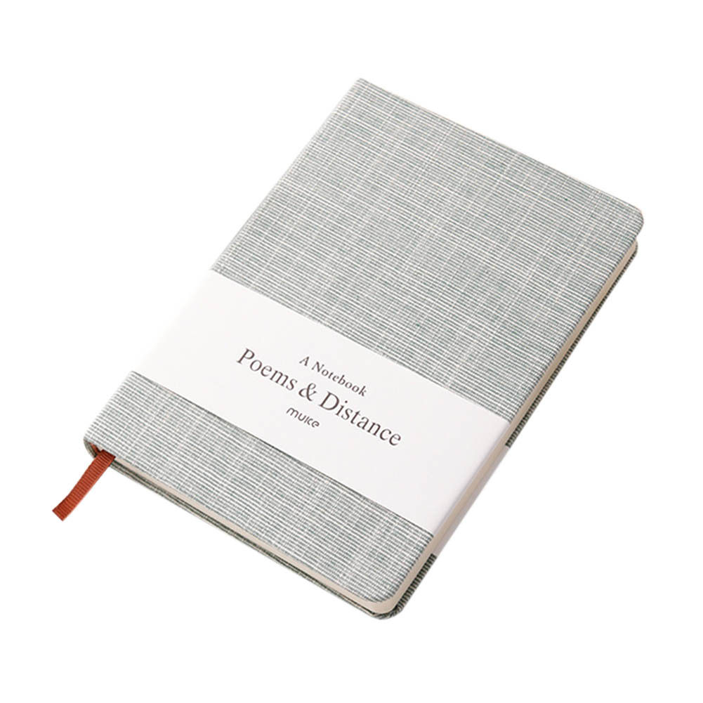 A5 128 Sheets Retro Classic Notepad Thick Journal Notebook, Green