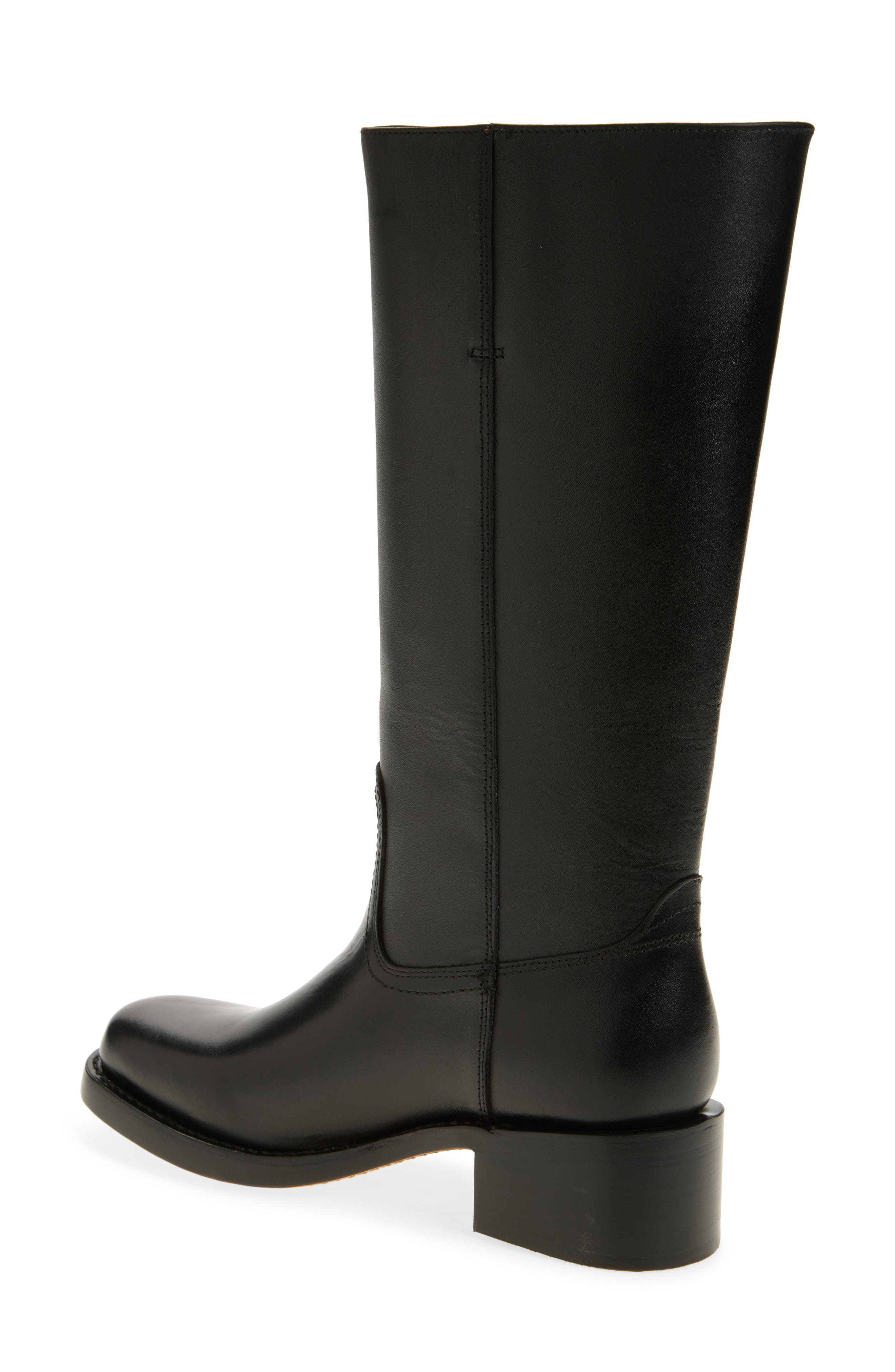Kate Moto Mid Leather Boot