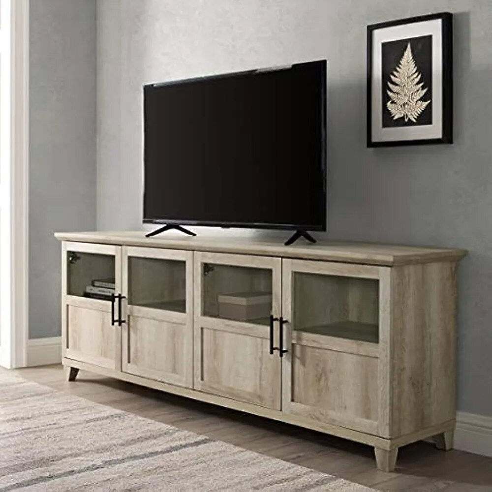 TV Stand for 80" Universal TV Stand for Flat Screen Living Room