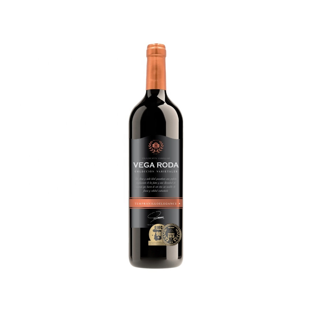 High Quality Spanish Tempranillo Elegance Vega Roda 750ml Red Wine for Horeca