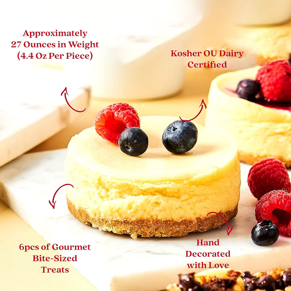 Thumbnail: Chocolate Caramel Pecan Cheesecake 10" - Pre-sliced 14 pcs. Creamy Cheesecake To