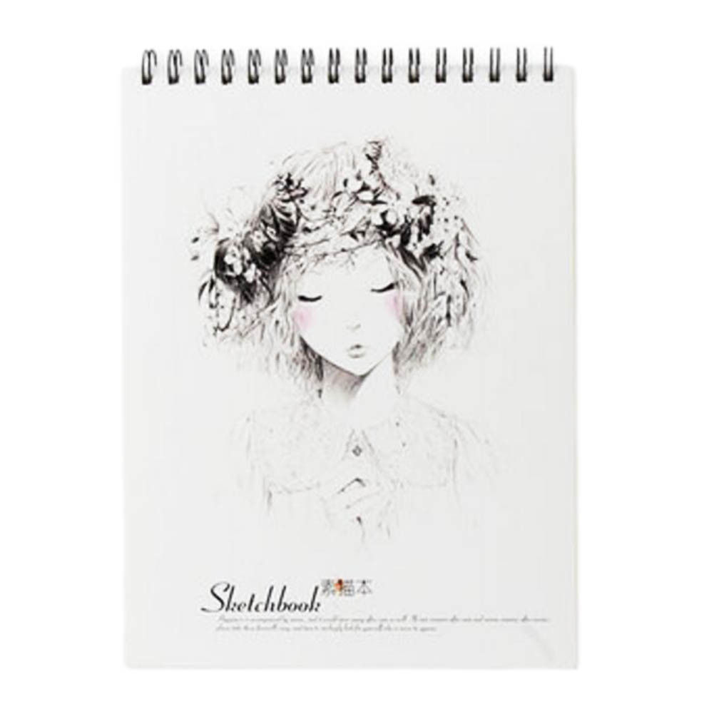 Art Supplies Sketch Books A4 Drawing Paper Painting Sketchbook 50 Sheets, #01