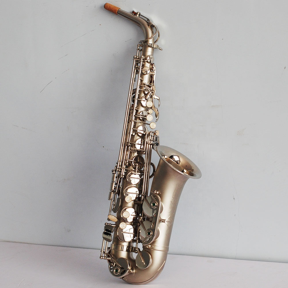 The Hot Seller Is the Nickel Plated Keys Alto Eb Saxophone