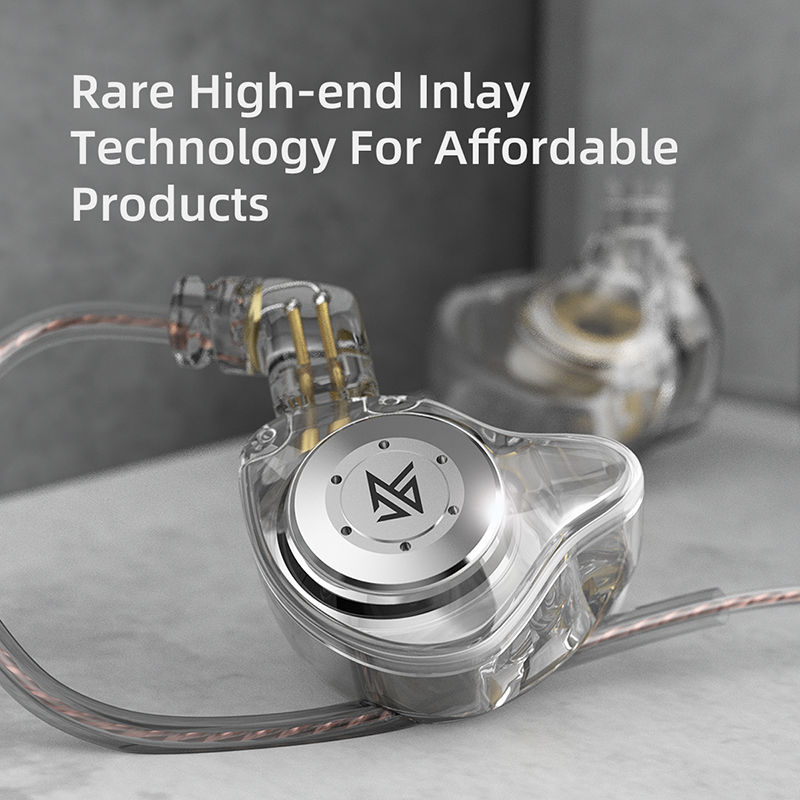 Thumbnail: KZ EDX Pro Earphones Dynamic In Ear Monitor HiFi Wired Headphones Bass