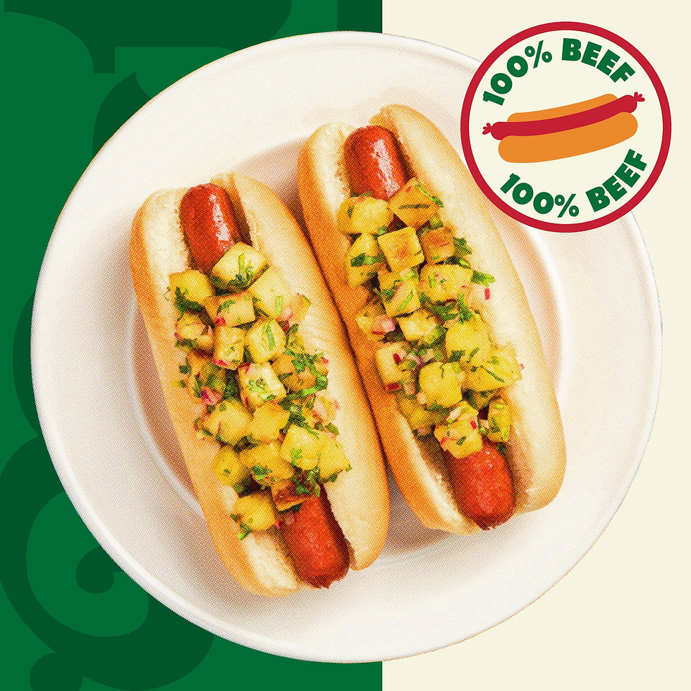 Thumbnail: Nathan's Famous, Skinless Beef Franks, Bun Length, 28 oz