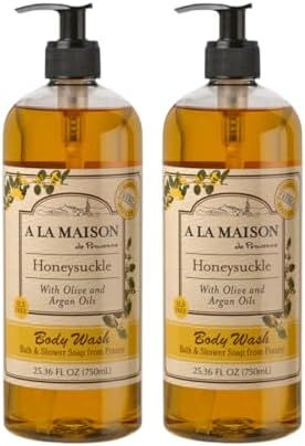 A LA MAISON Hydrating Body Wash Honeysuckle, Uses: Body, Essential Oils, Plant