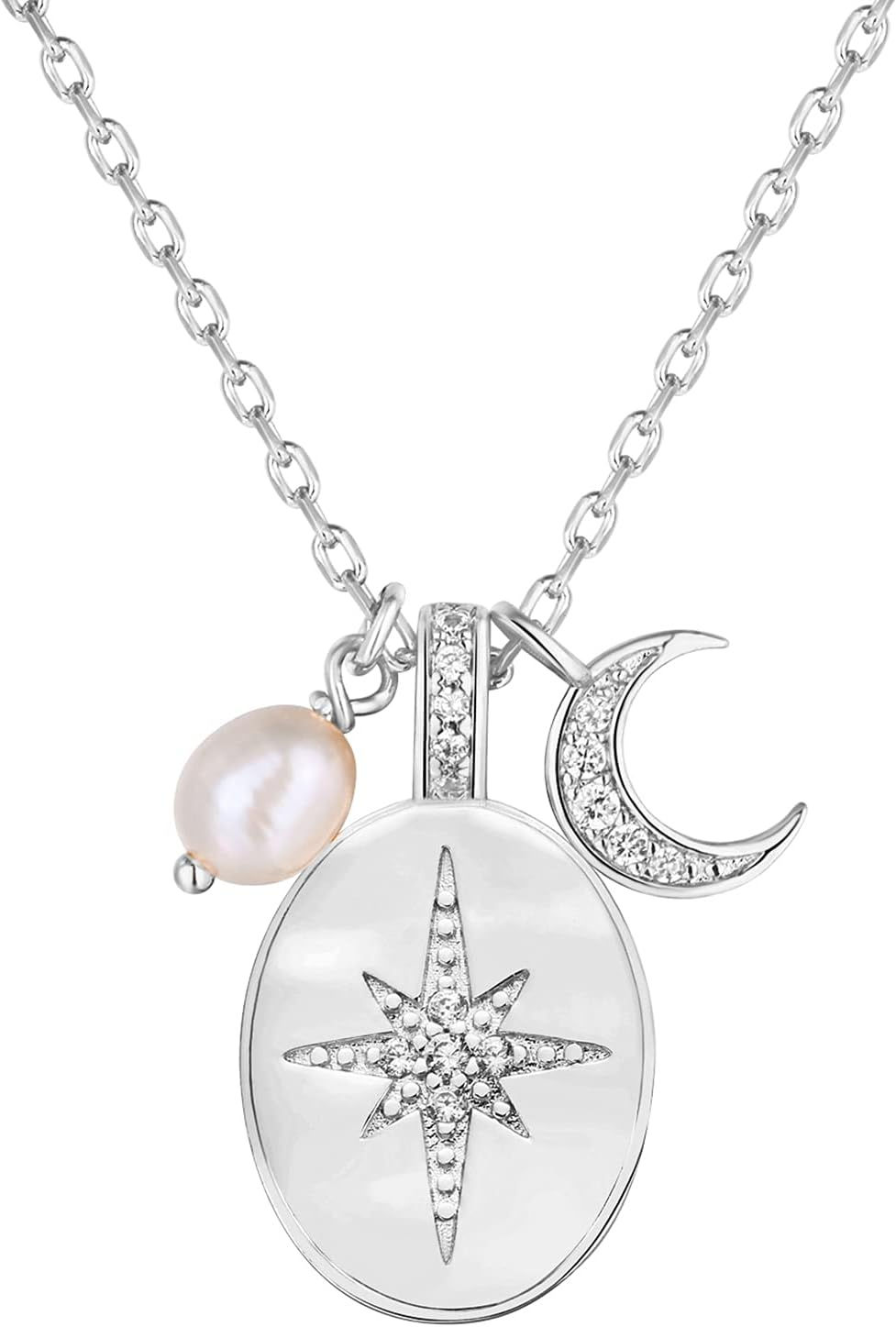 PAVOI 14K Gold Plated Engraved Coin Pendant Necklaces for Women | Byzantine Coi