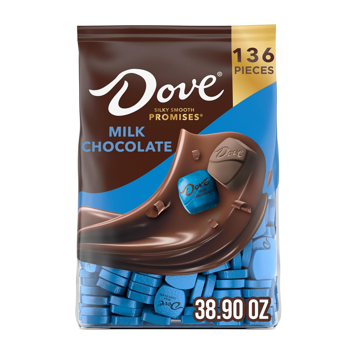 DOVE PROMISES Milk Chocolate, Dark Chocolate and Milk Chocolate & Caramel Assor