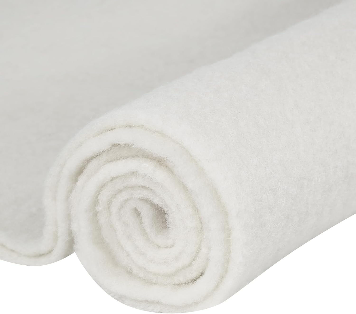 12" x 39" Wool Felt Fabric, 100% Merino Wool Felt | Fluffy for Needle Felting W