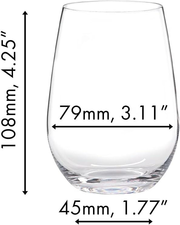Thumbnail: Riedel O Wine Tumbler Champagne Glass, Set of 2       <button class="button-5" i