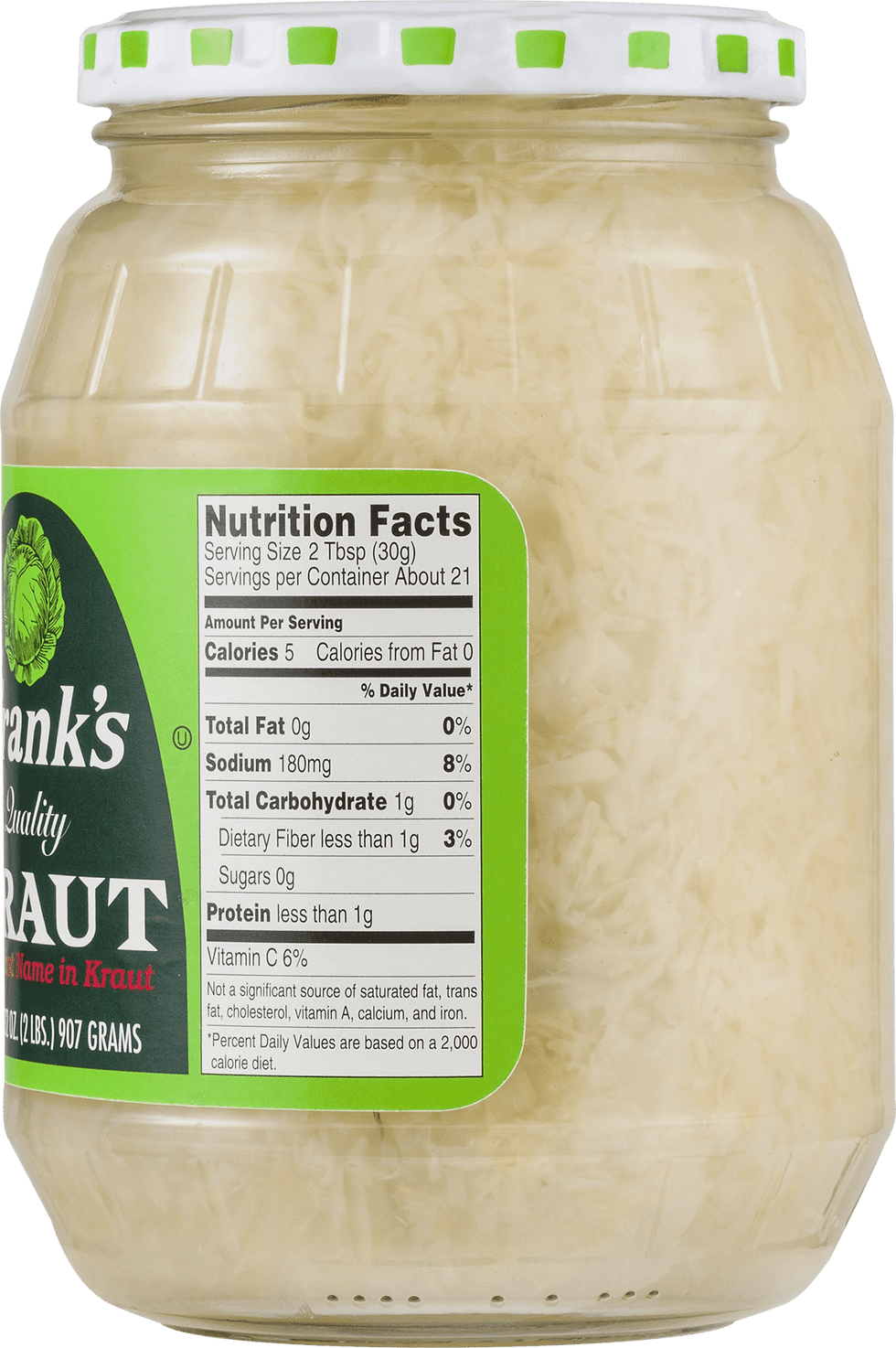 Thumbnail: Frank's Quality Shredded Sauerkraut, 32 Oz Jar