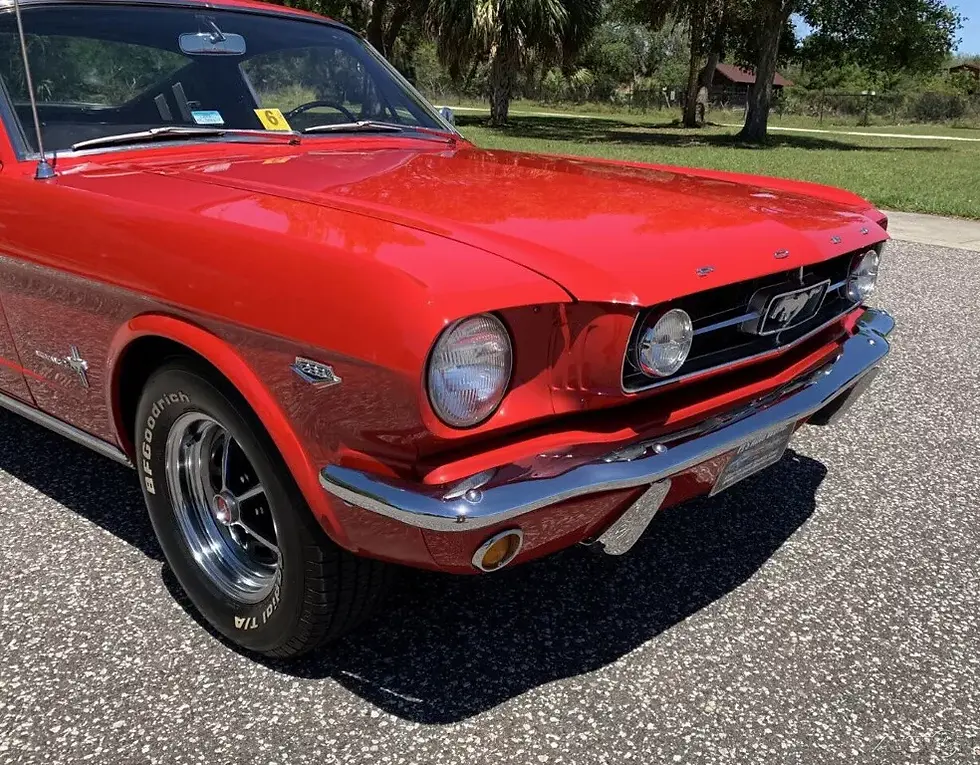 Thumbnail:  1965 Ford Mustang Front Disc Brakes, Beautiful Red Exterior!