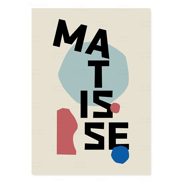 Thumbnail: Matisse Drawing Line Plant Leaves Wall Art HD Posters and Prints