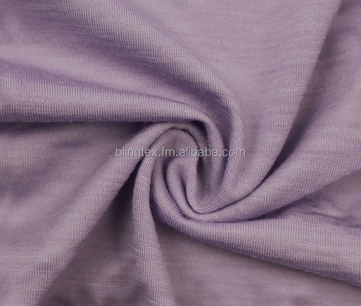 OEKO Certified Wool Blended Fabric 180gsm 50%wool 50%poly Jersey for Baby Clot